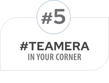 #5 #TEAMERA in your corner